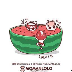 萌贱小人吃瓜,趣味横生吃瓜记